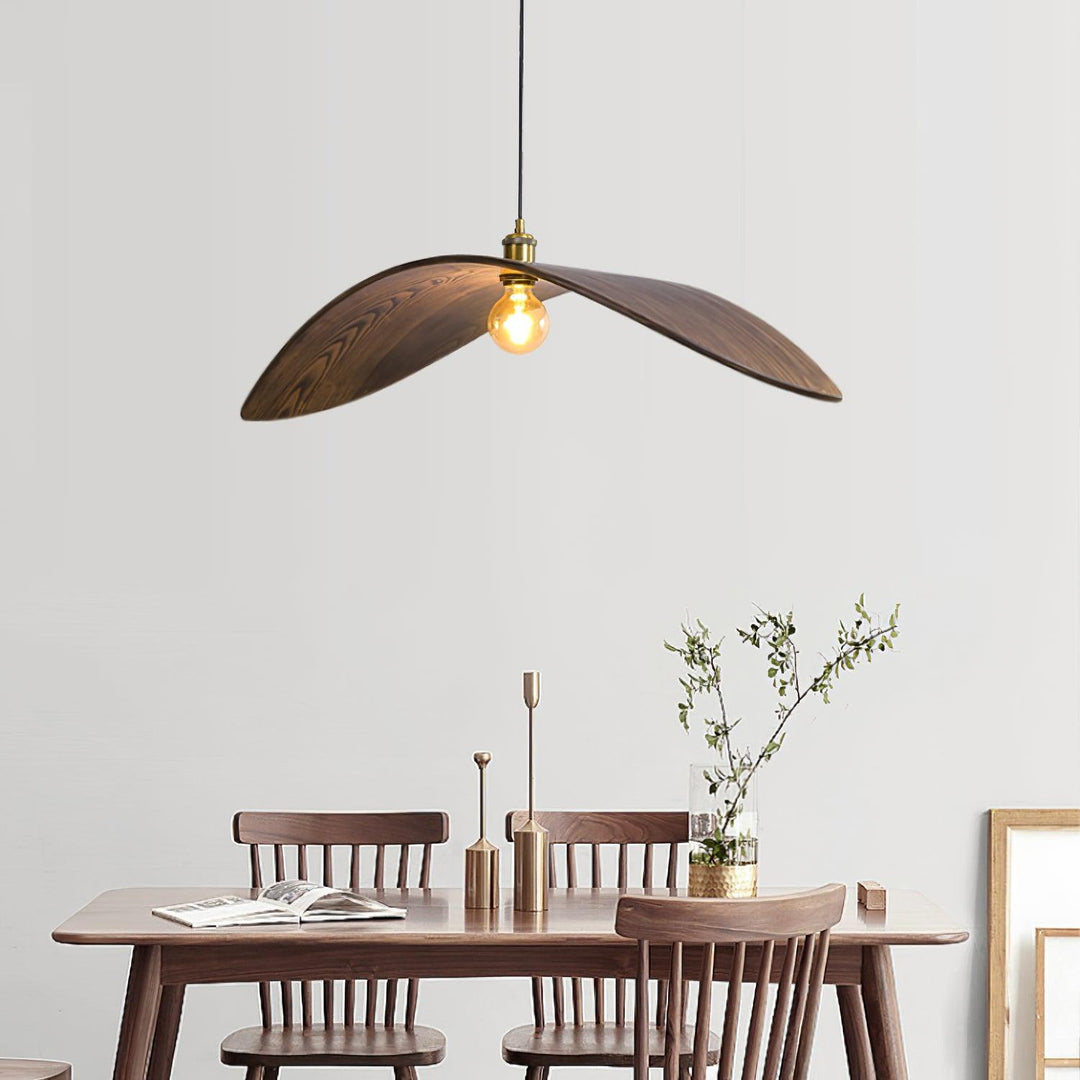 Curve Wooden Pendant Lamp - Vakkerlight