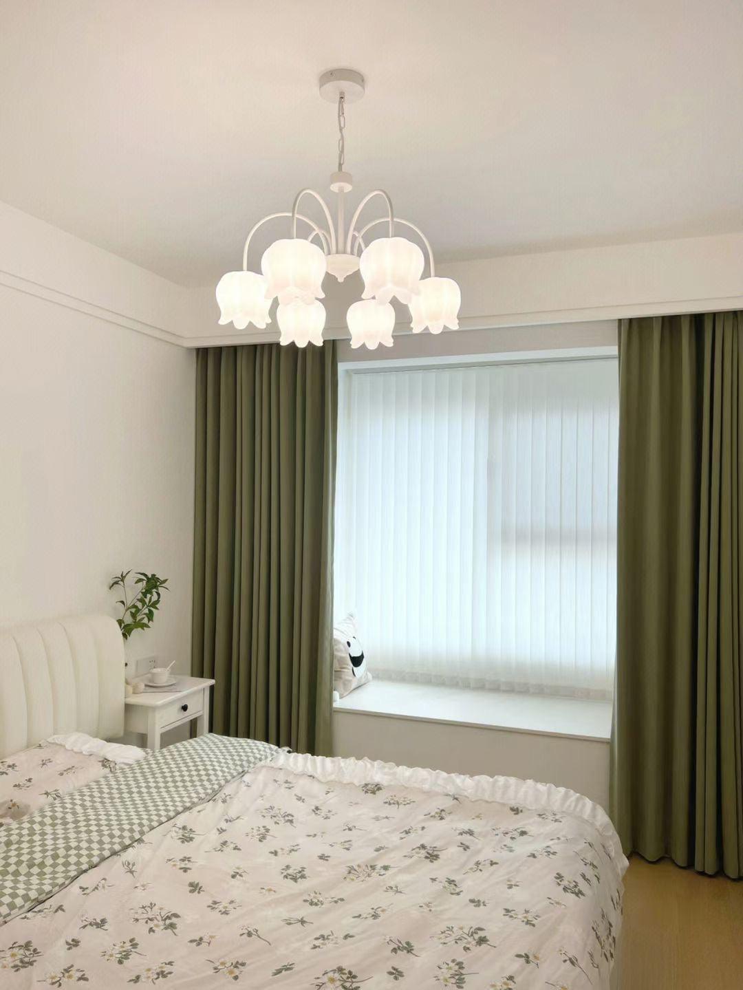 Curved Arm Bell Chandelier – Vakkerlight