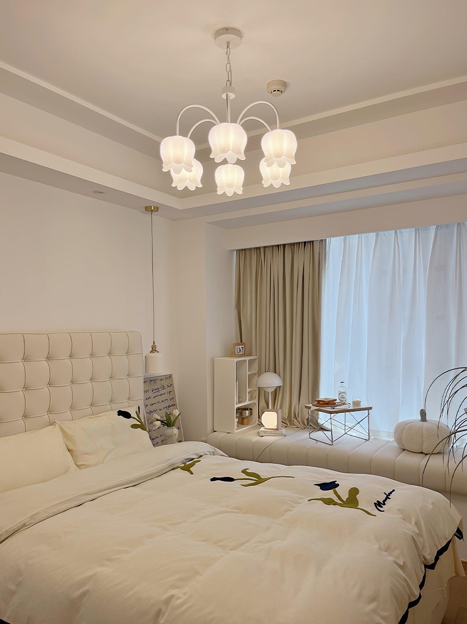 Curved Arm Bell Chandelier – Vakkerlight