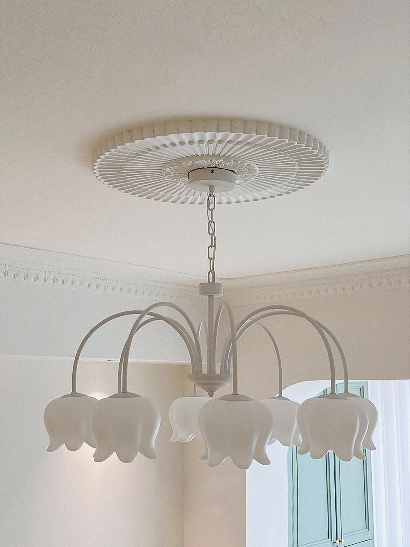Curved Arm Bell Chandelier – Vakkerlight