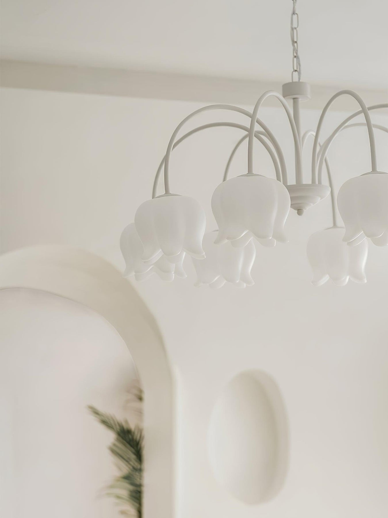 Curved Arm Bell Chandelier – Vakkerlight