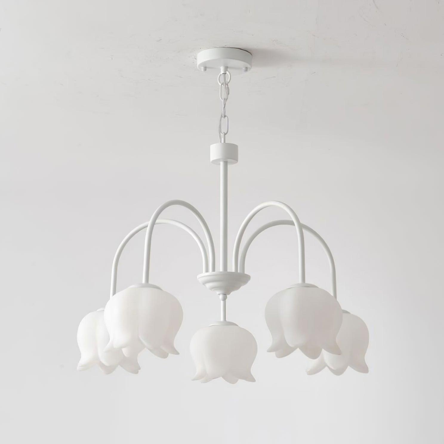 Curved Arm Bell Chandelier – Vakkerlight