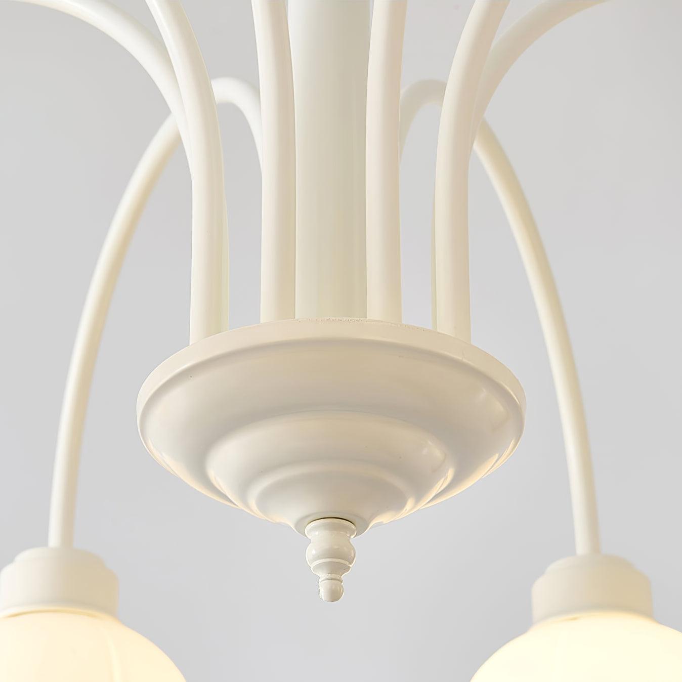 Curved Arm Bell Chandelier – Vakkerlight
