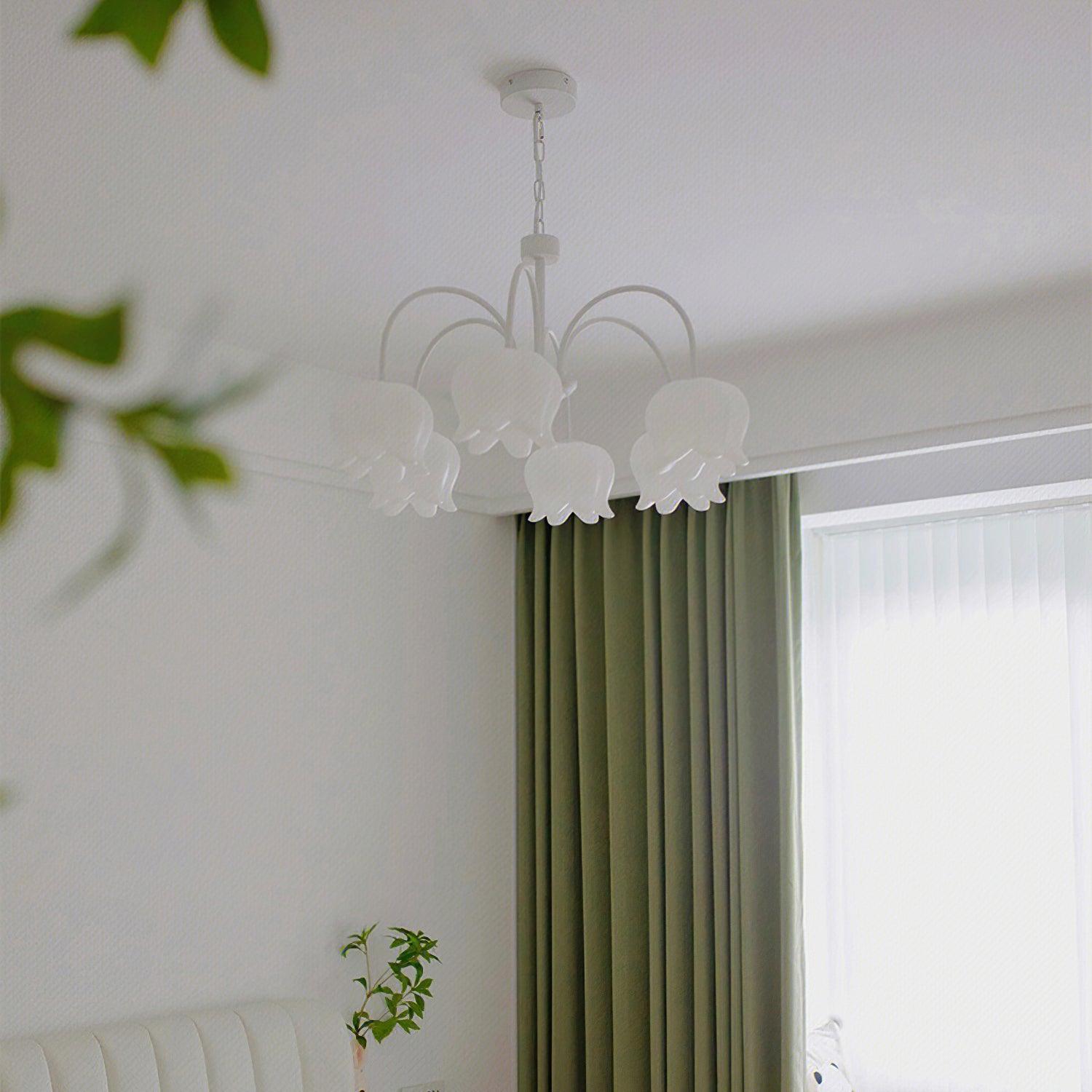 Curved Arm Bell Chandelier – Vakkerlight