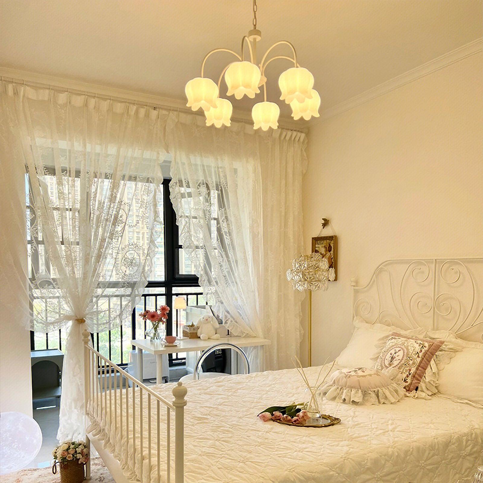 Curved Arm Bell Chandelier – Vakkerlight