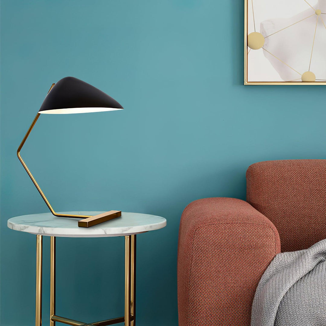 Curvilinear Mid - Century Table Lamp - Vakkerlight