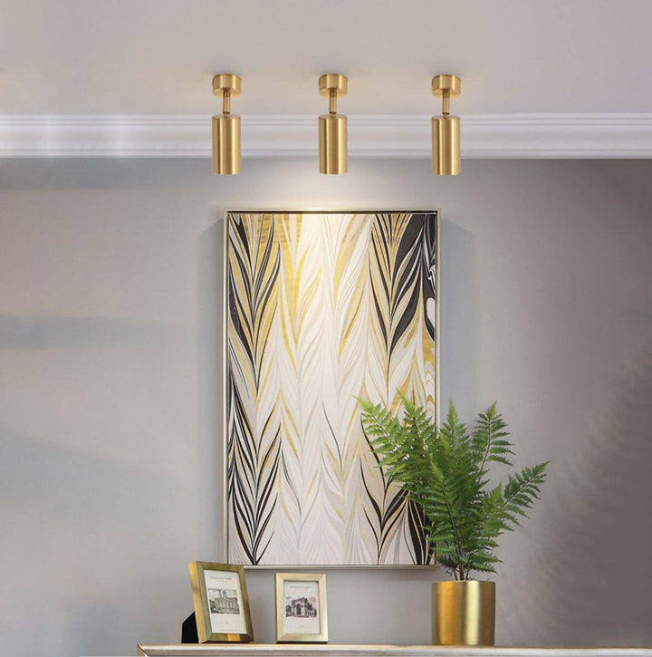 Cylinder Brass Series Ceiling Lamp - Vakkerlight