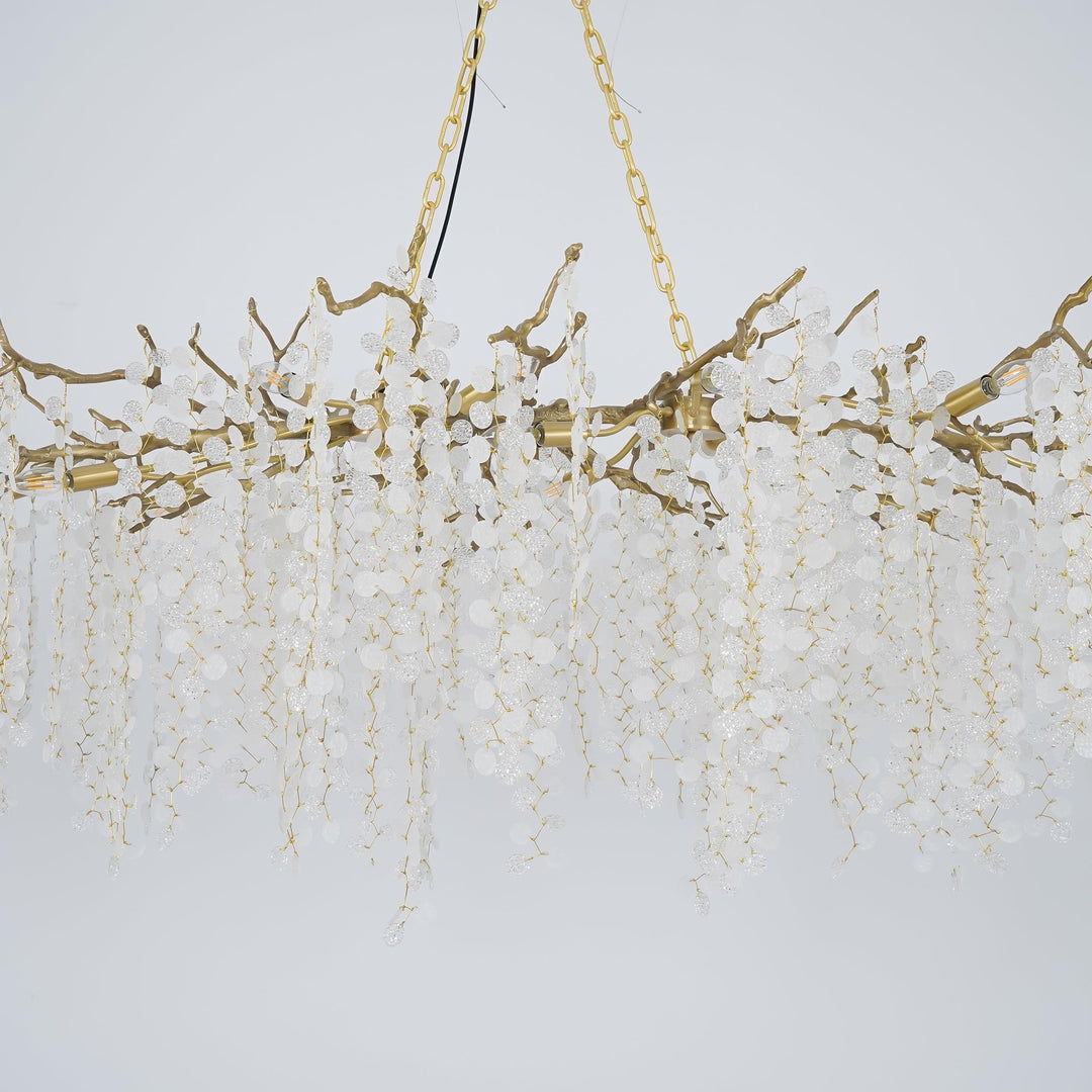 Shiro Noda Crystal Chandelier - Vakkerlight