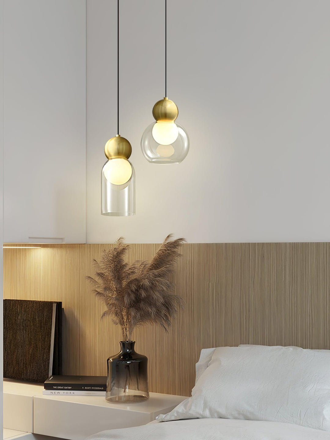 Dani Brass Pendant Lamp - Vakkerlight