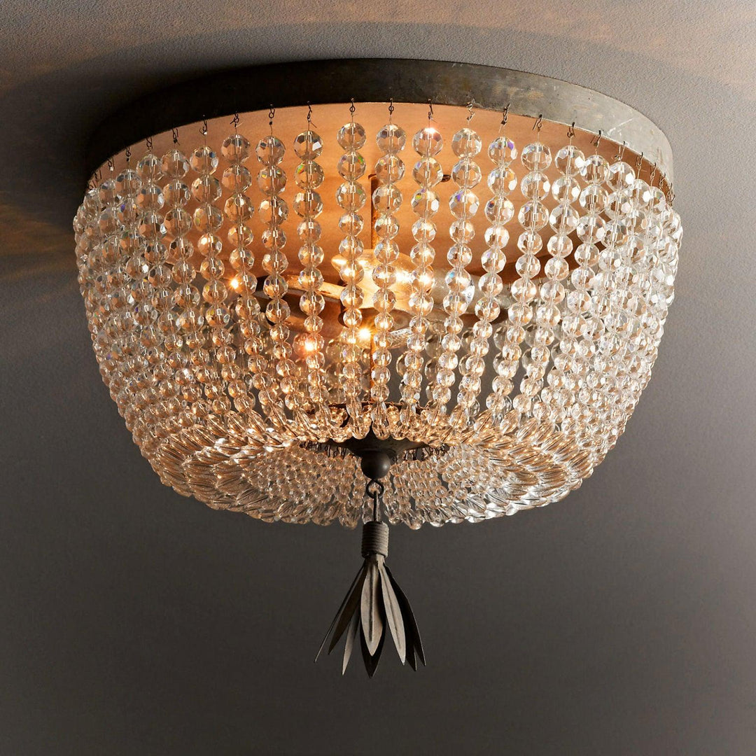 Dauphine Crystal Ceiling Light - Vakkerlight