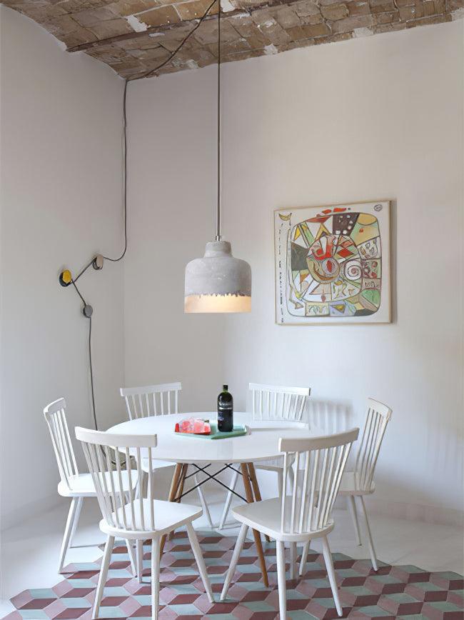 Delia Cement Pendant Light - Vakkerlight