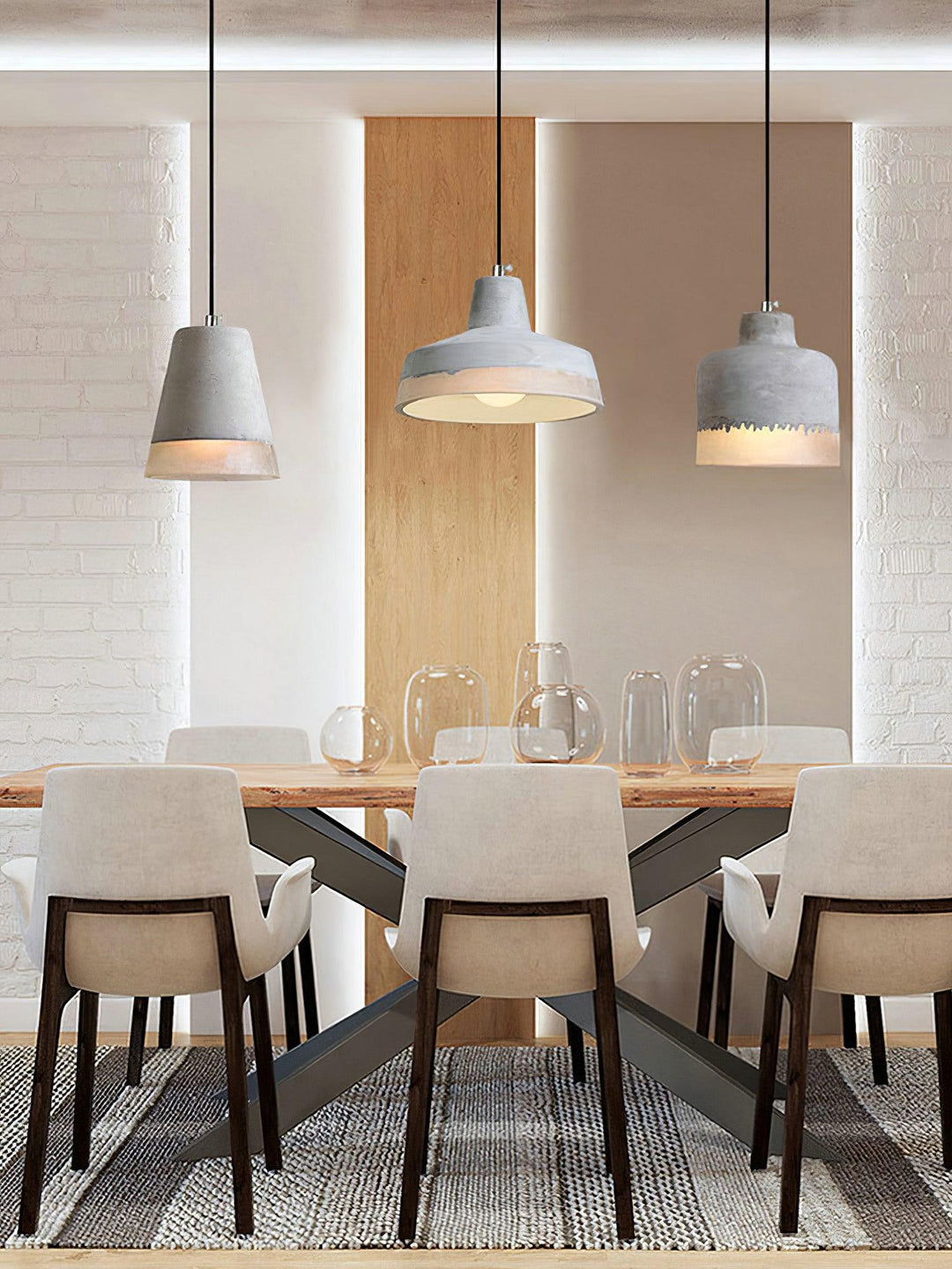 Delia Cement Pendant Light - Vakkerlight