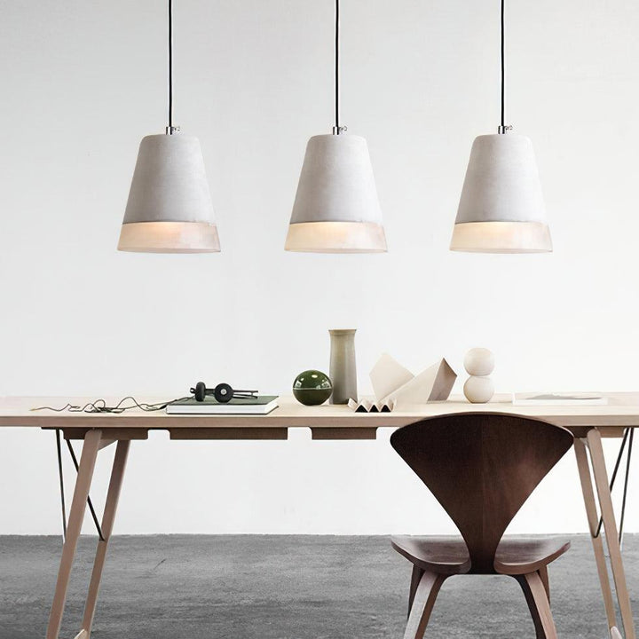 Delia Cement Pendant Light - Vakkerlight