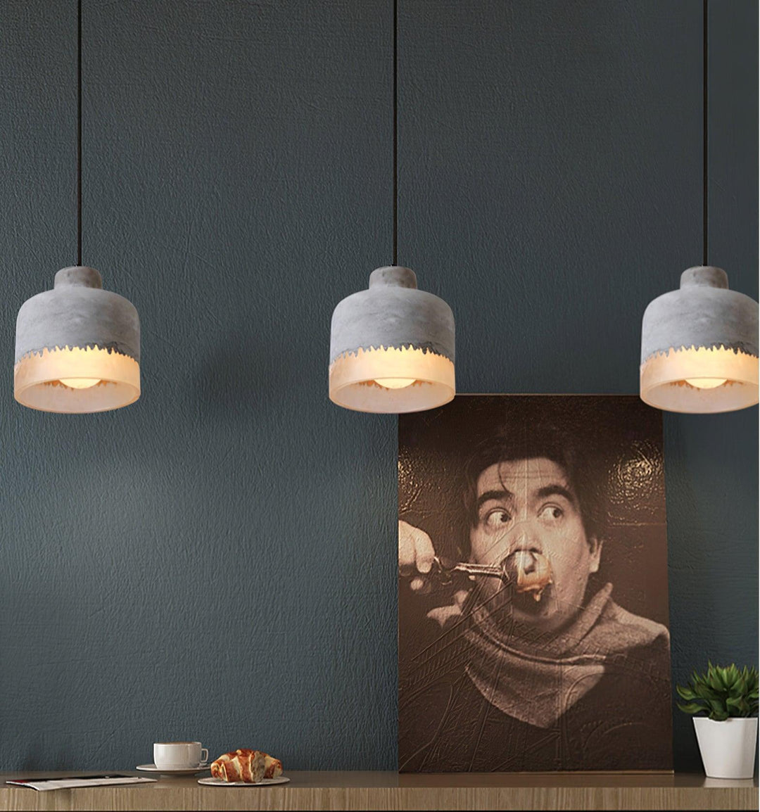 Delia Cement Pendant Light - Vakkerlight