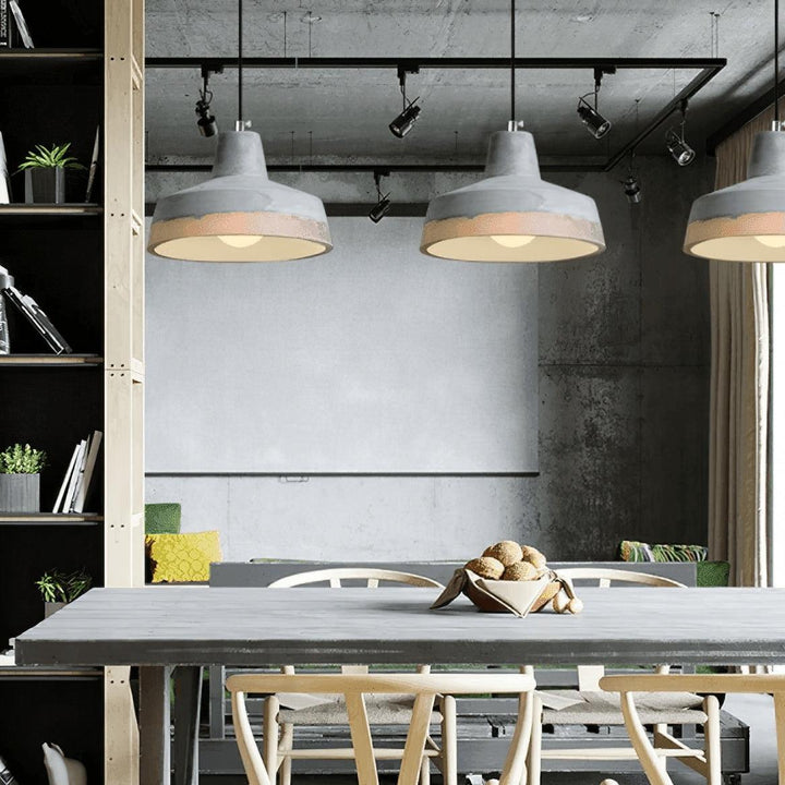 Delia Cement Pendant Light - Vakkerlight