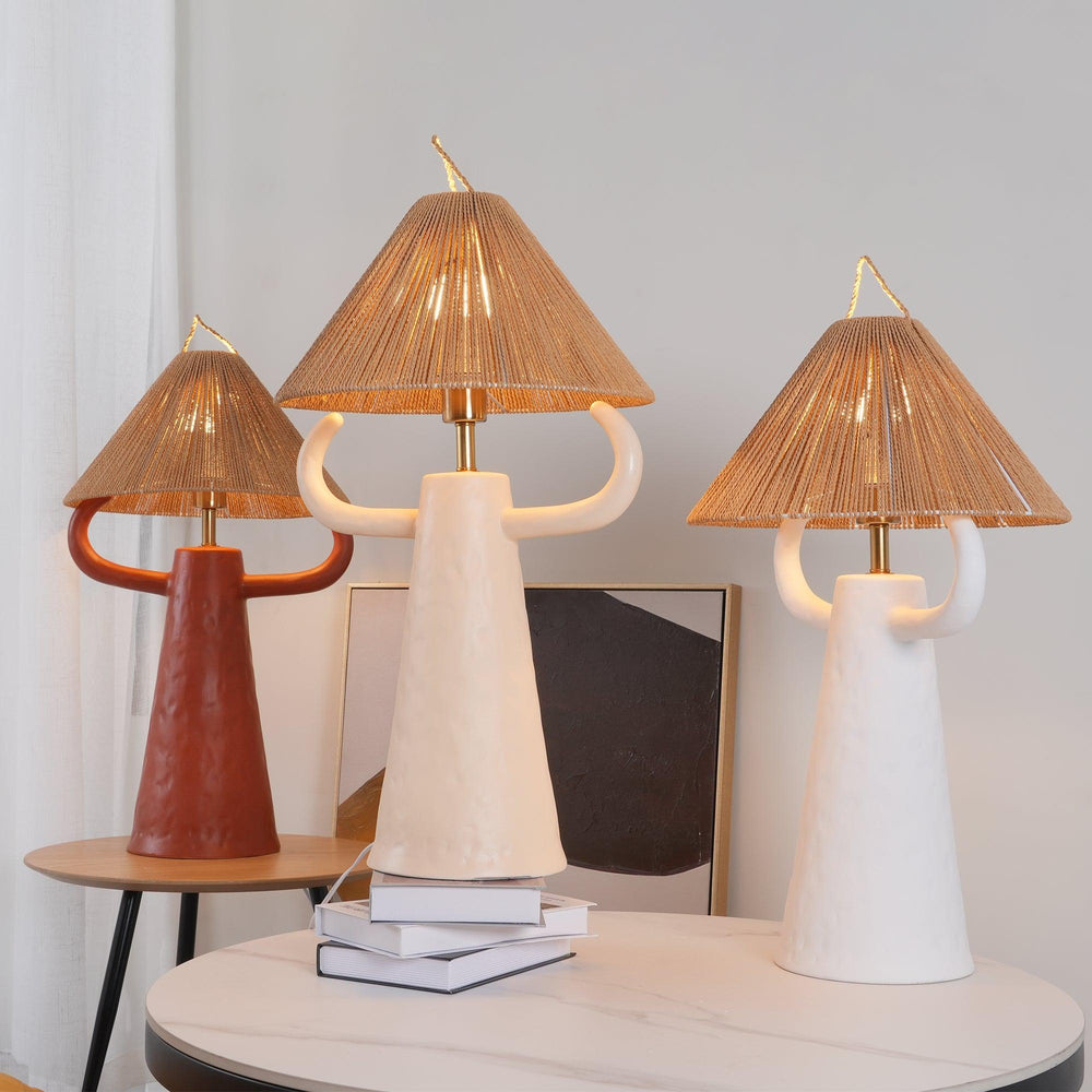 Horns Ceramic Table Lamp - Vakkerlight