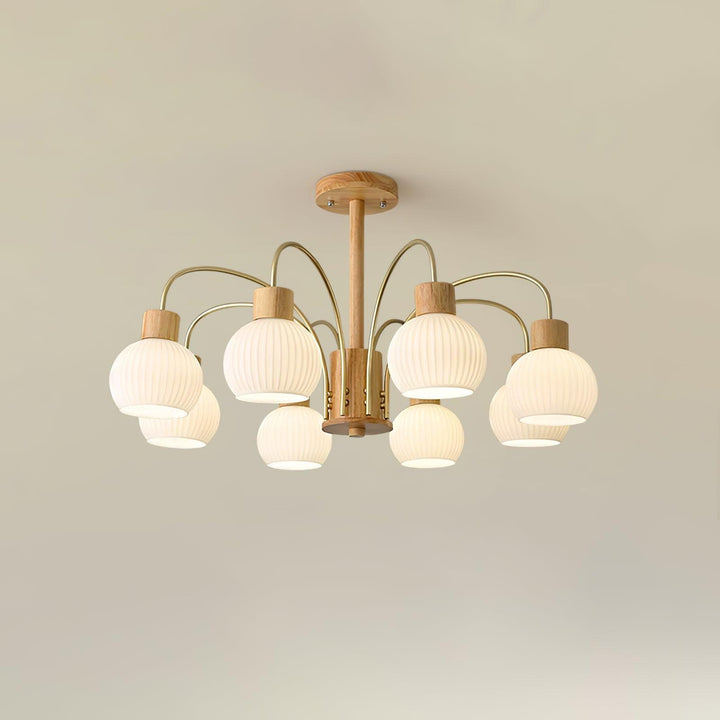 Donnelly Wooden Chandelier - Vakkerlight