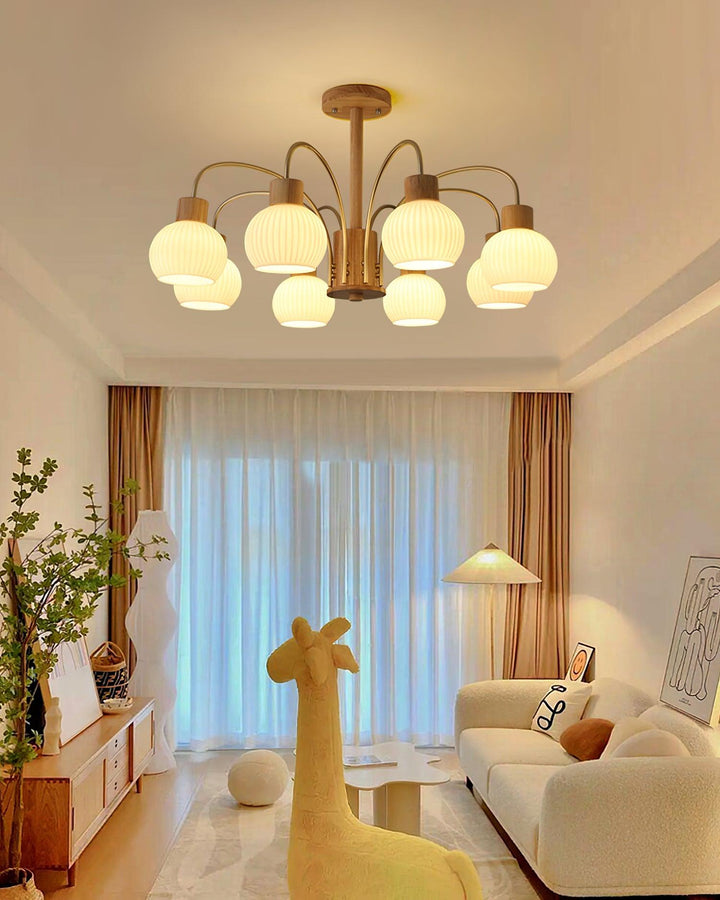 Donnelly Wooden Chandelier - Vakkerlight