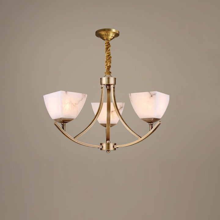 Dover Brass Chandelier - Vakkerlight