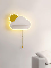 Dromerigere wolk-wandlamp