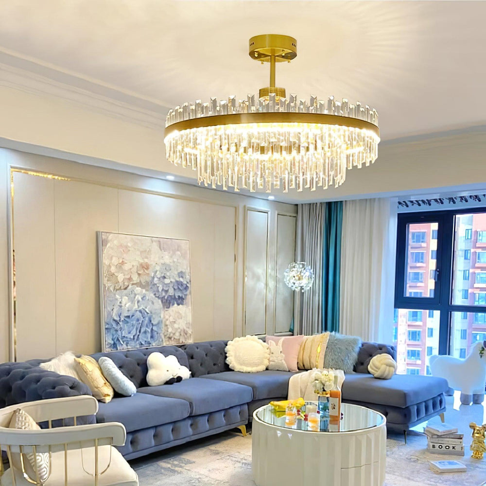 Drum Glass Chandelier - Vakkerlight