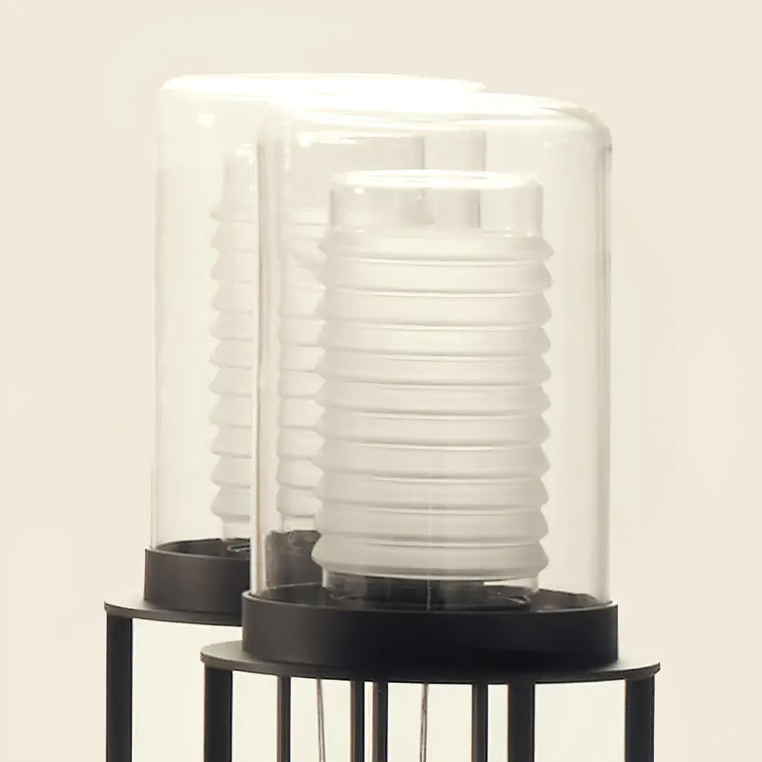 Dual Cylinder Glass Floor Lamp - Vakkerlight