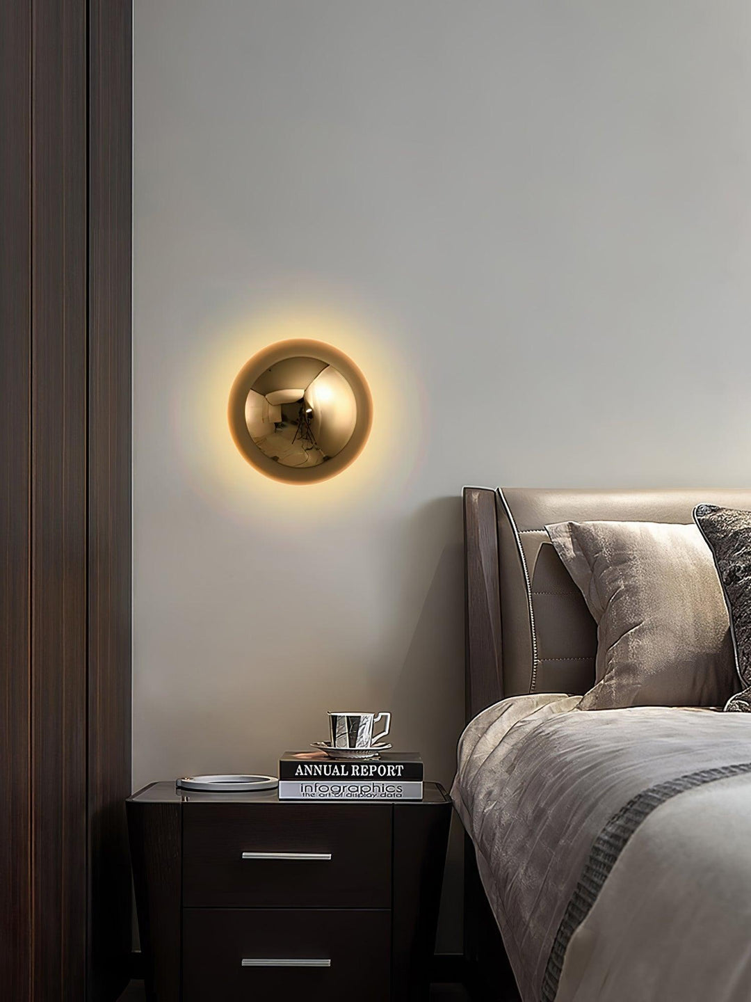 Aurum Sphere Wall Sconce - Vakkerlight