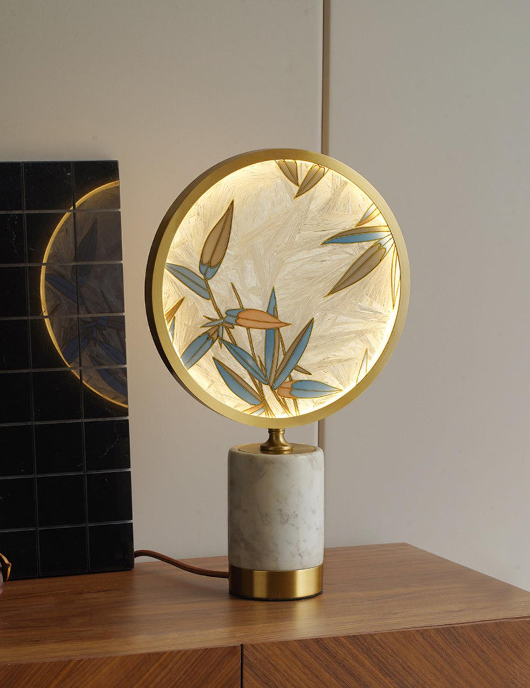 Enamel Table Lamp - Vakkerlight