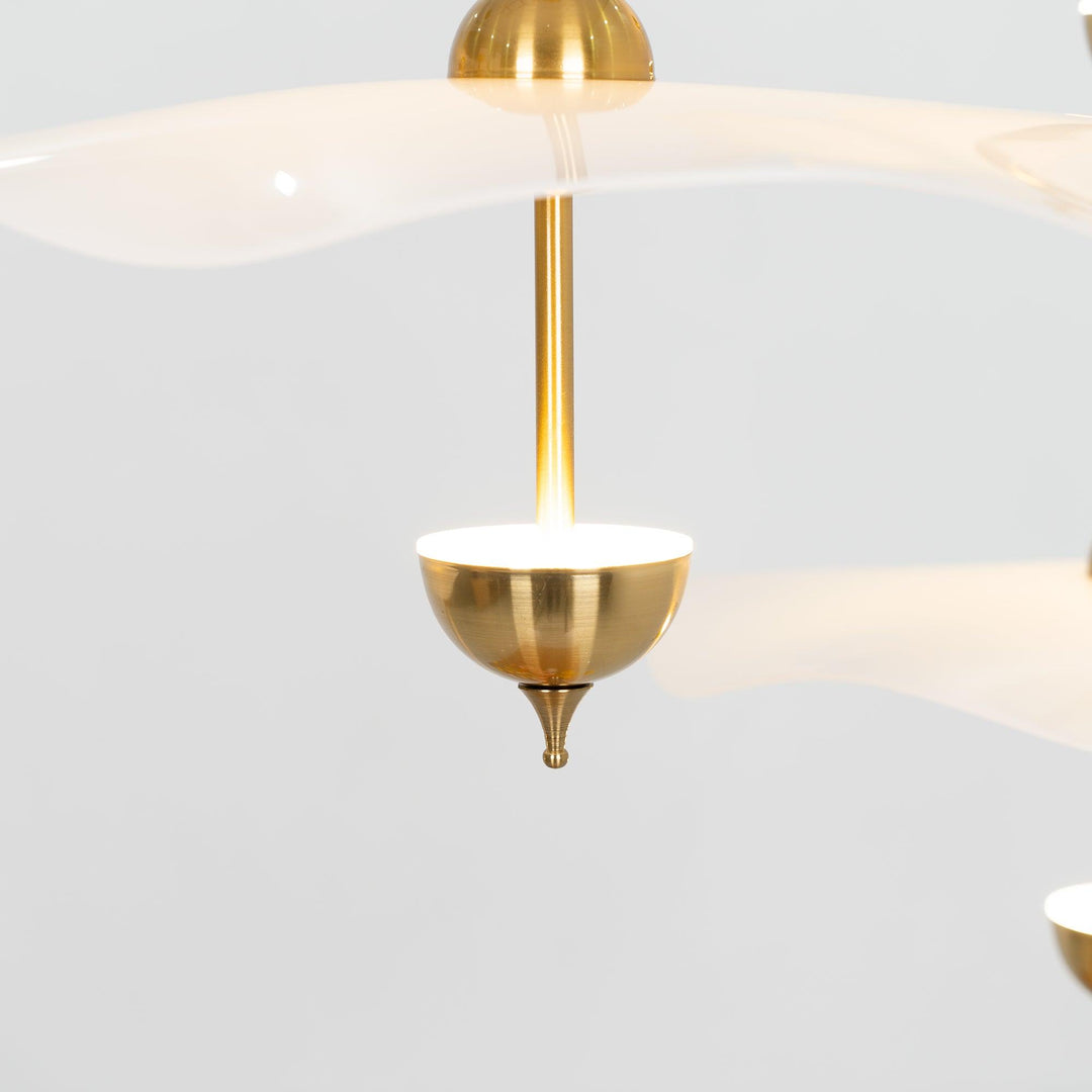 Envolee Double Biscuit Pendant Light - Vakkerlight