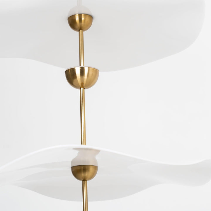 Envolee Double Biscuit Pendant Light - Vakkerlight