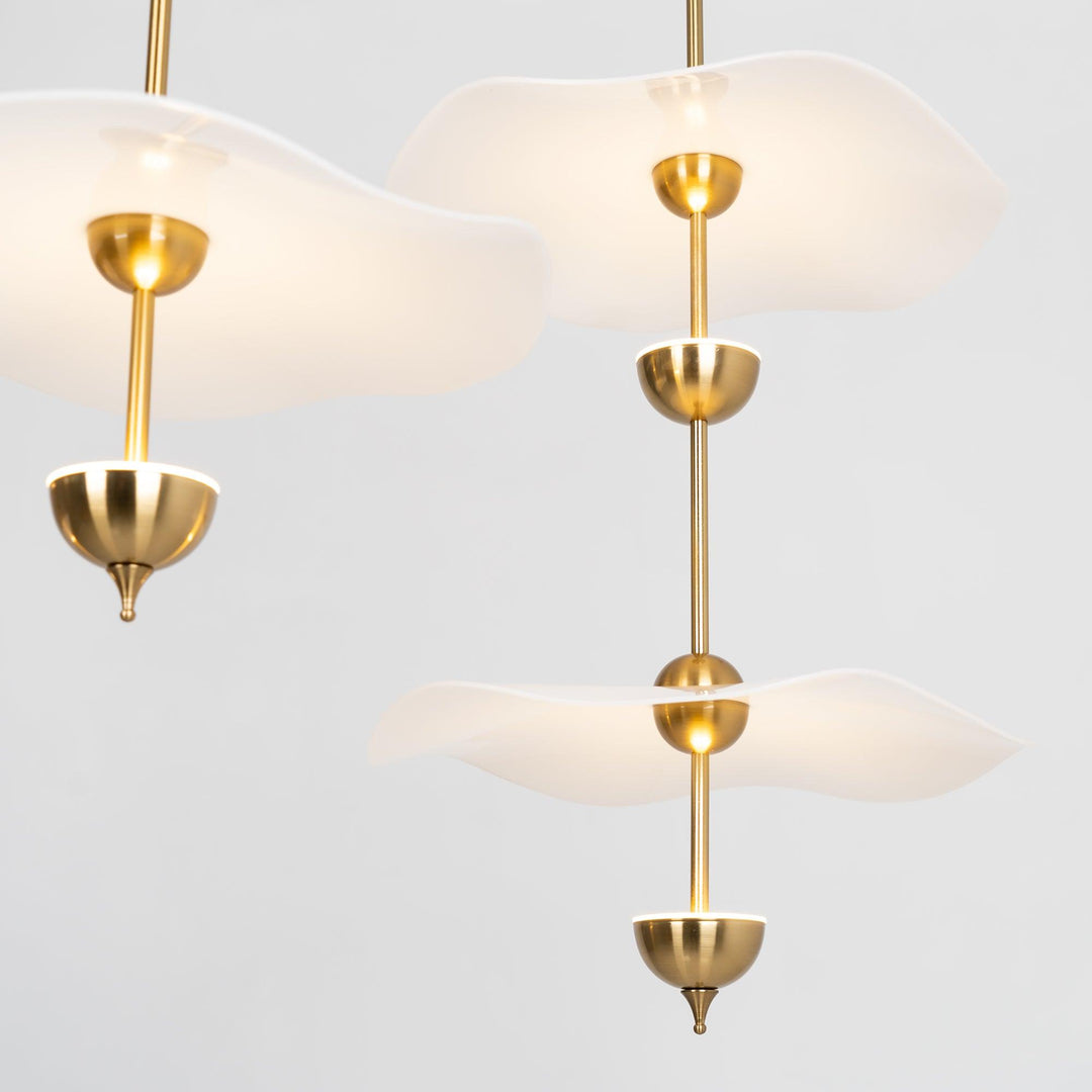 Envolee Double Biscuit Pendant Light - Vakkerlight