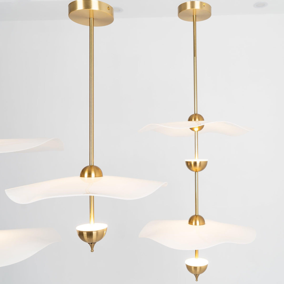 Envolee Double Biscuit Pendant Light - Vakkerlight