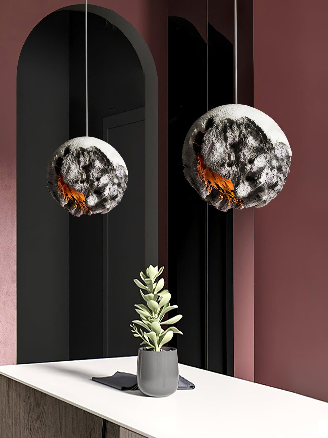 Irregular Planet Pendant Lamp - Vakkerlight