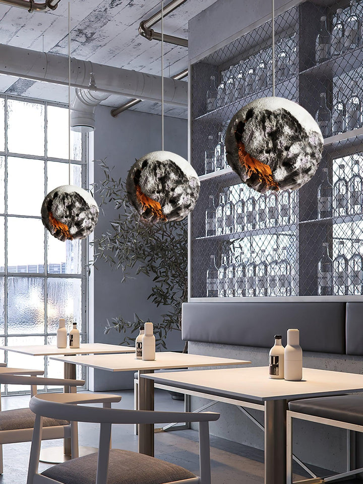 Irregular Planet Pendant Lamp - Vakkerlight