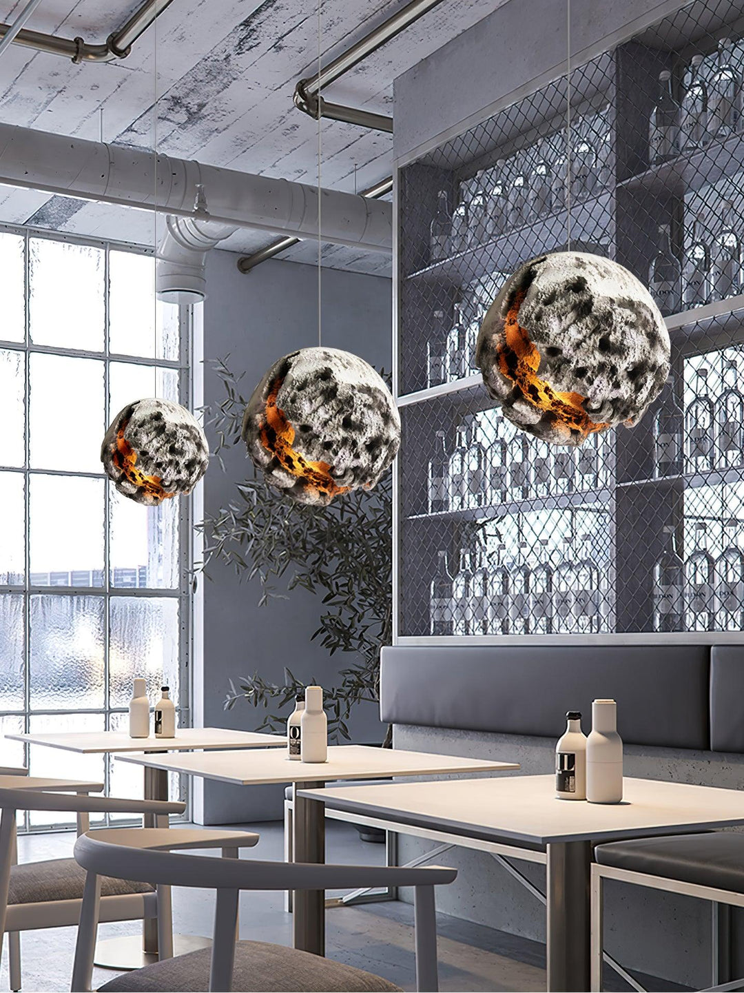 Irregular Planet Pendant Lamp - Vakkerlight