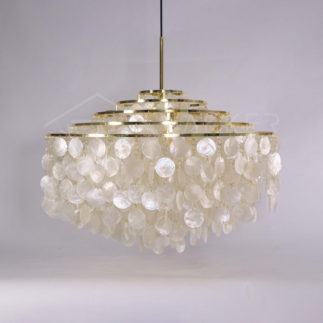 Round Shell Chandelier - Vakkerlight