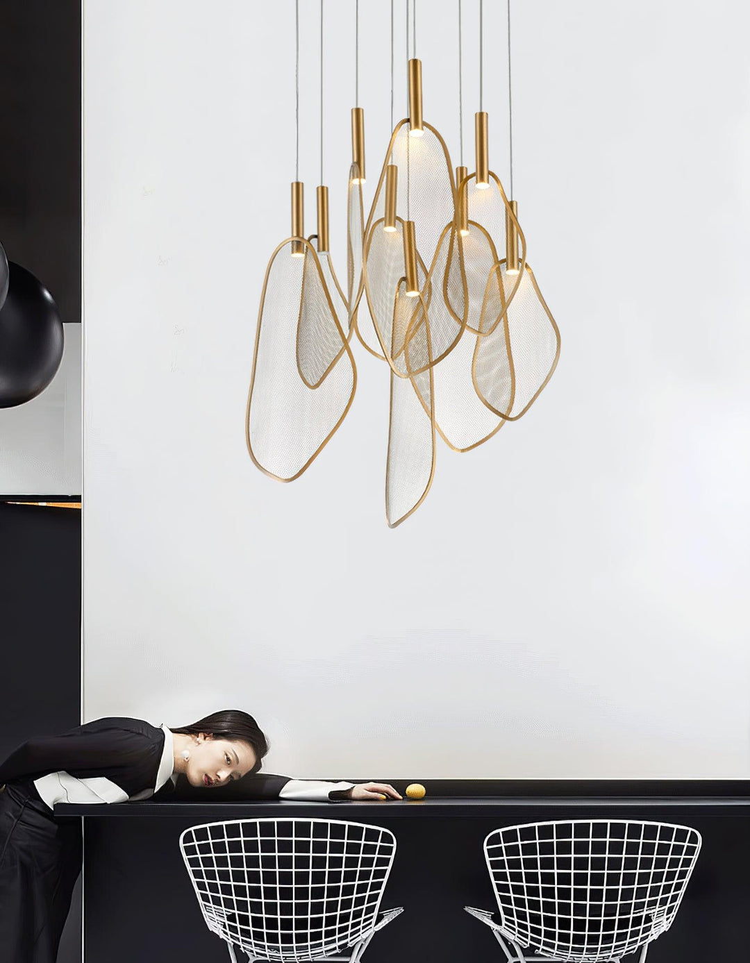 Fan Shape Pendant Light - Vakkerlight