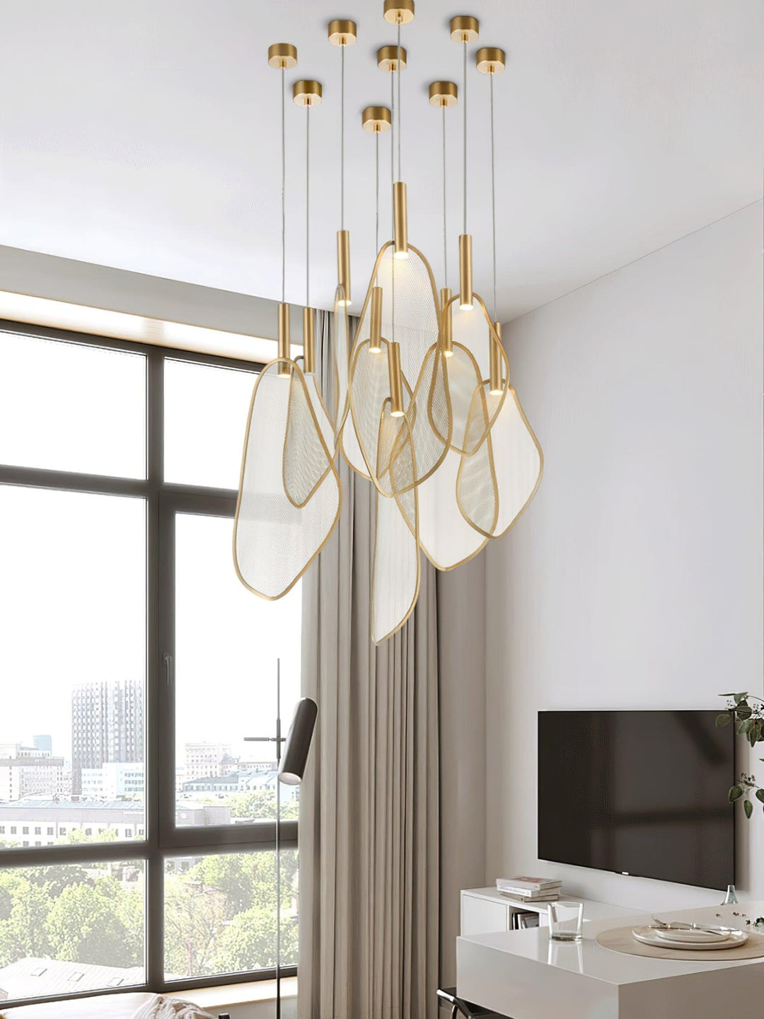 Fan Shape Pendant Light - Vakkerlight