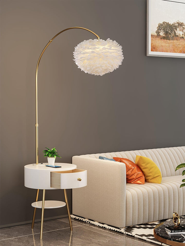Feather Drawer Floor Lamp - Vakkerlight