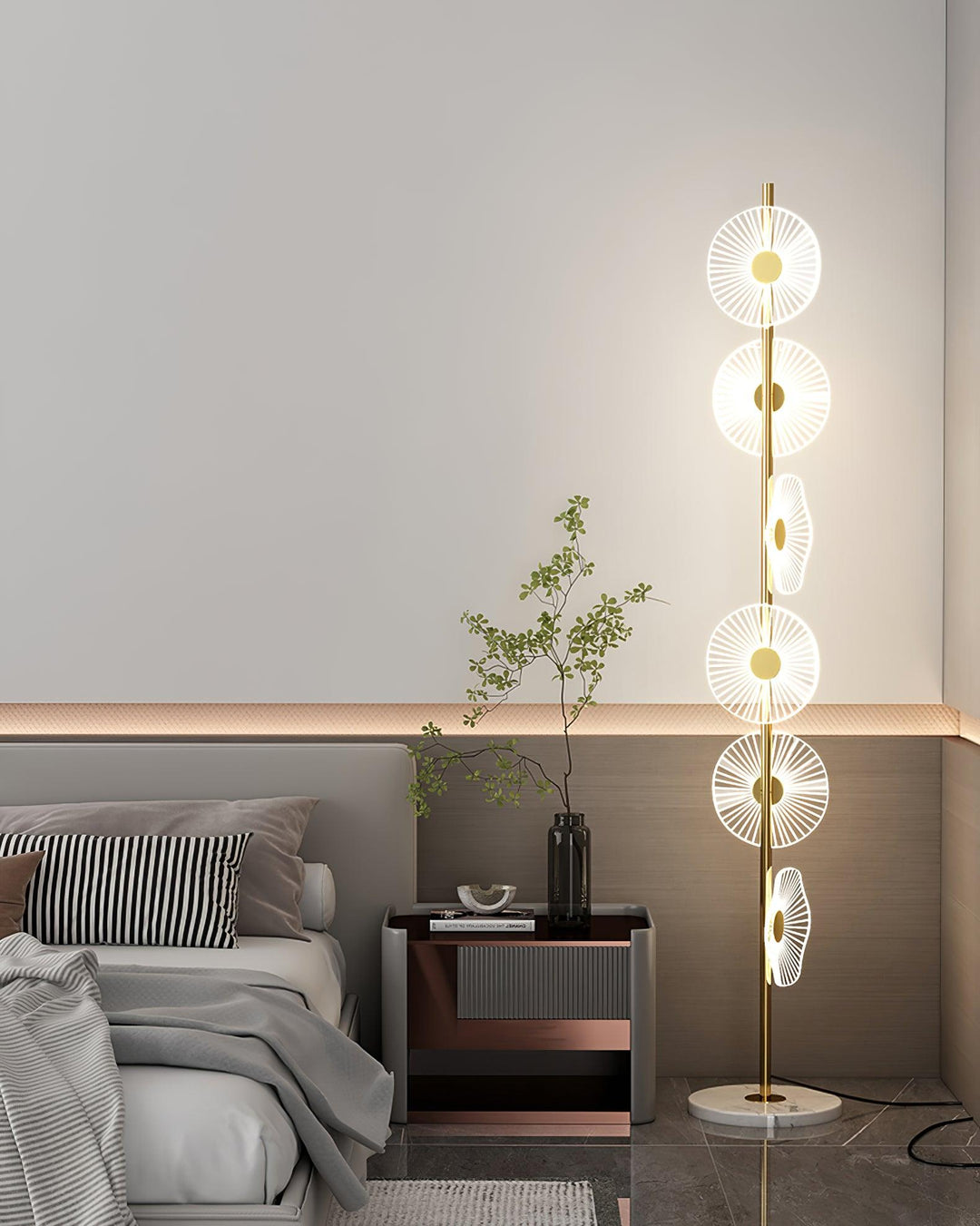 Floating Raindrop Floor Lamp - Vakkerlight