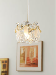 Floral Glass Pendant Lamp - Vakkerlight
