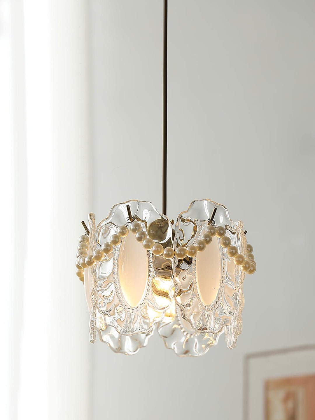 Floral Glass Pendant Lamp - Vakkerlight