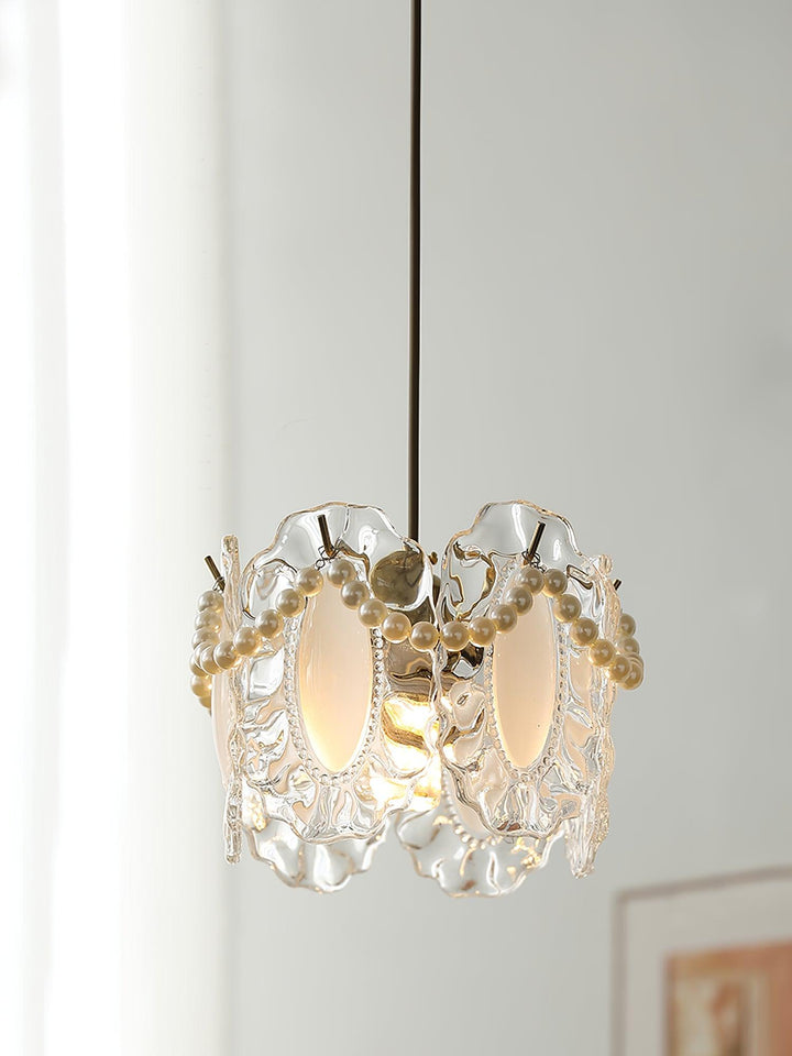 Floral Glass Pendant Lamp - Vakkerlight