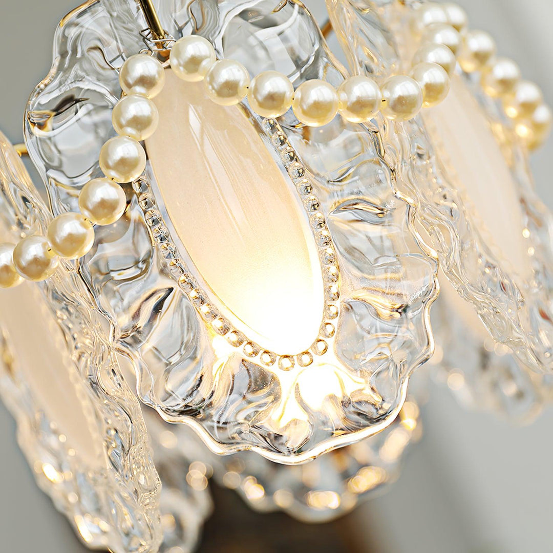 Floral Glass Pendant Lamp - Vakkerlight