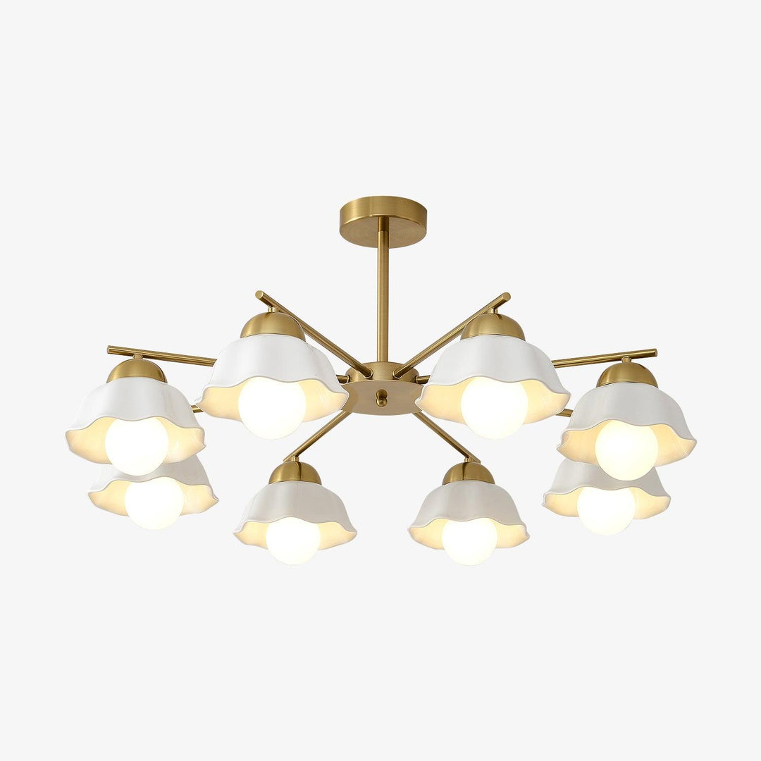 Flower Shade Chandelier - Vakkerlight