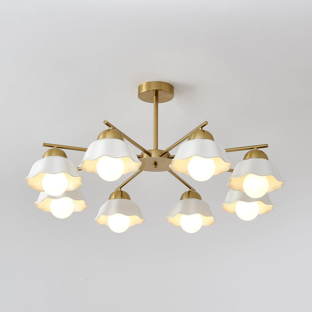 Flower Shade Chandelier - Vakkerlight