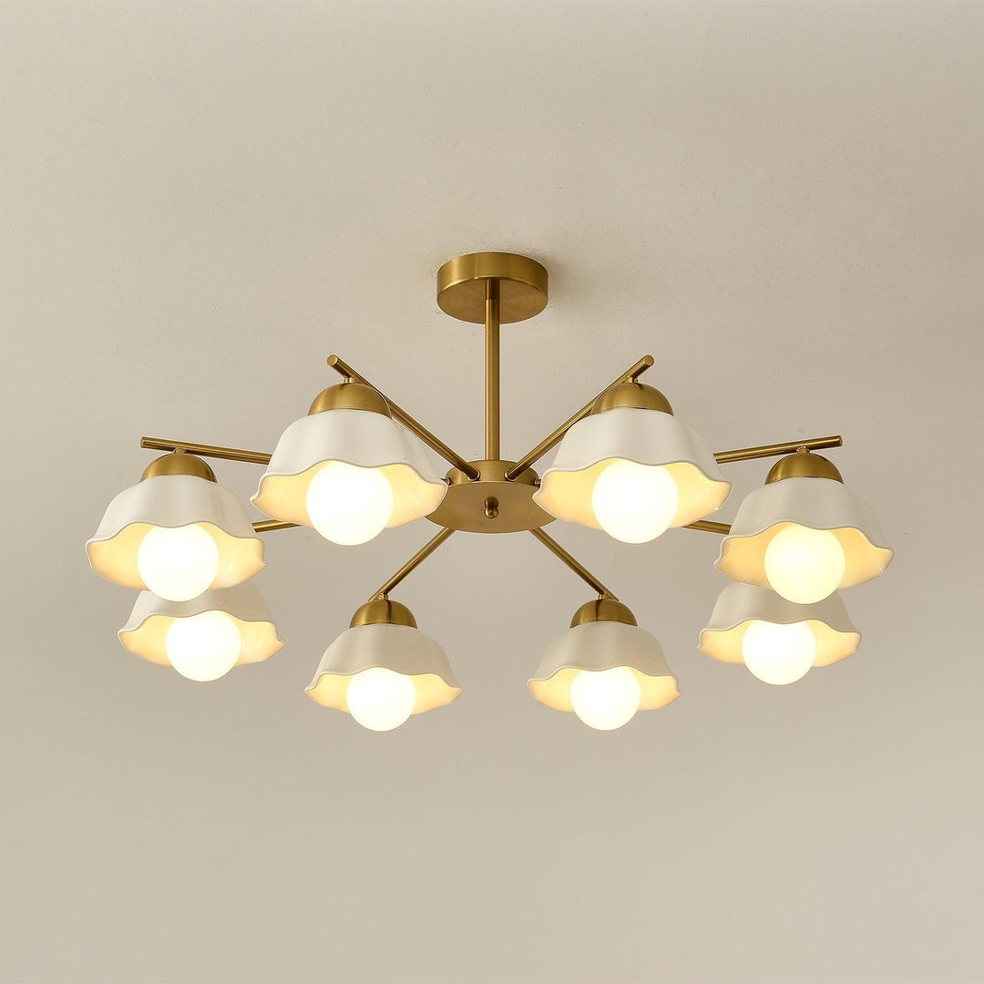 Flower Shade Chandelier - Vakkerlight