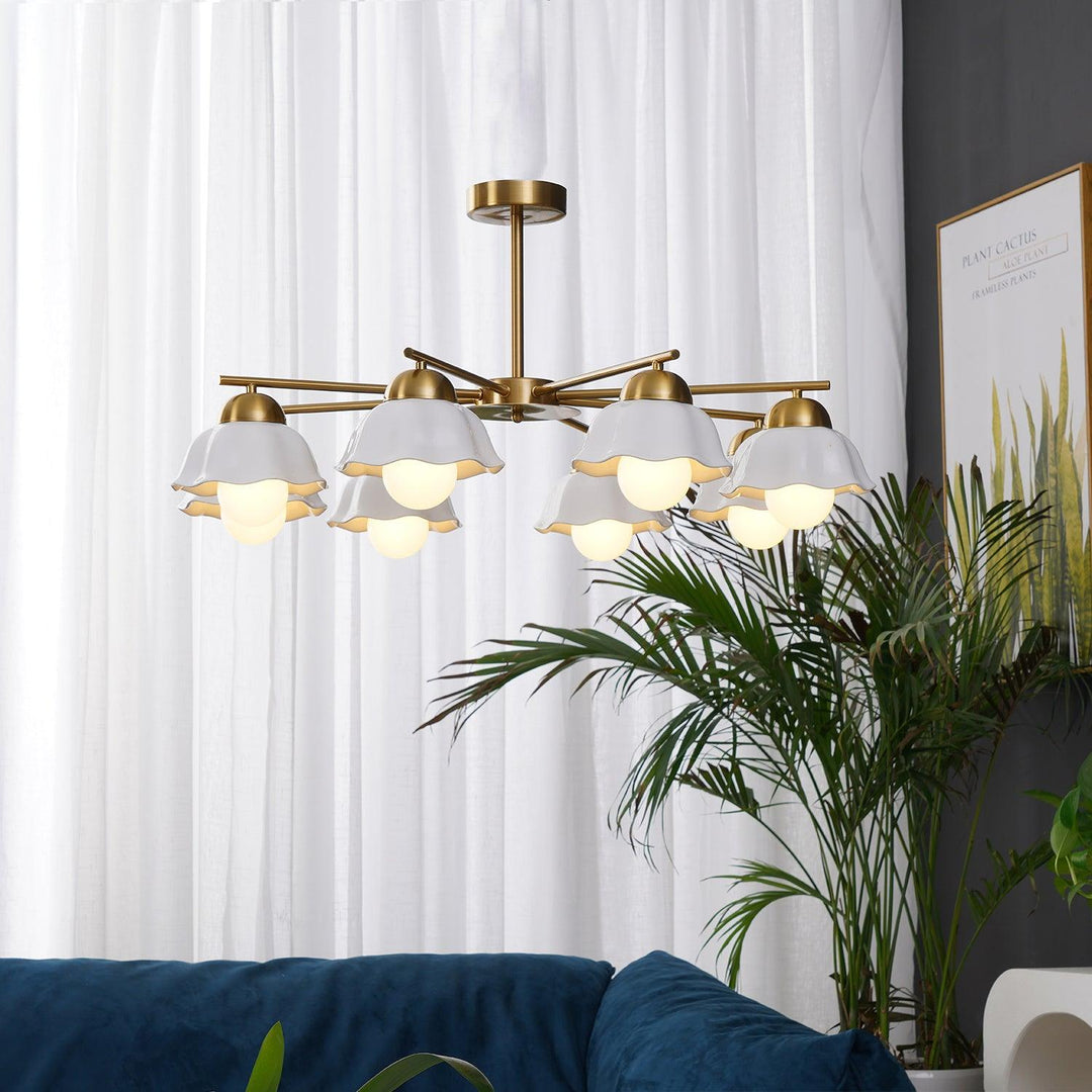 Flower Shade Chandelier - Vakkerlight