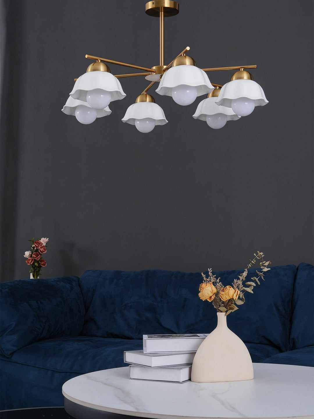 Flower Shade Chandelier - Vakkerlight