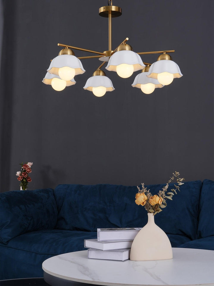 Flower Shade Chandelier - Vakkerlight